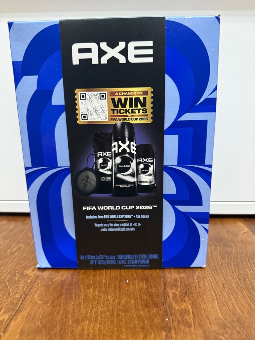 NWT FIFA AXE Black Gift Set - World Cup